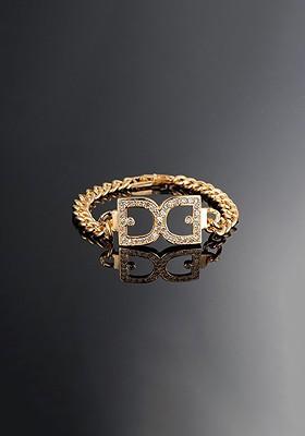 Women Gold Plated Brass Charm Bracelet