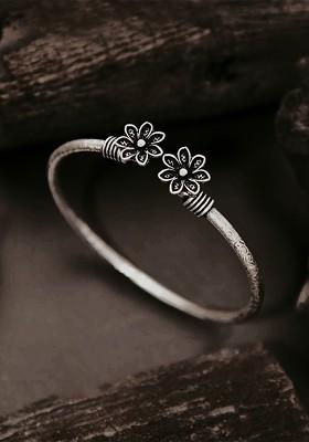 Silver Plated German Silver Cuff Bracelet