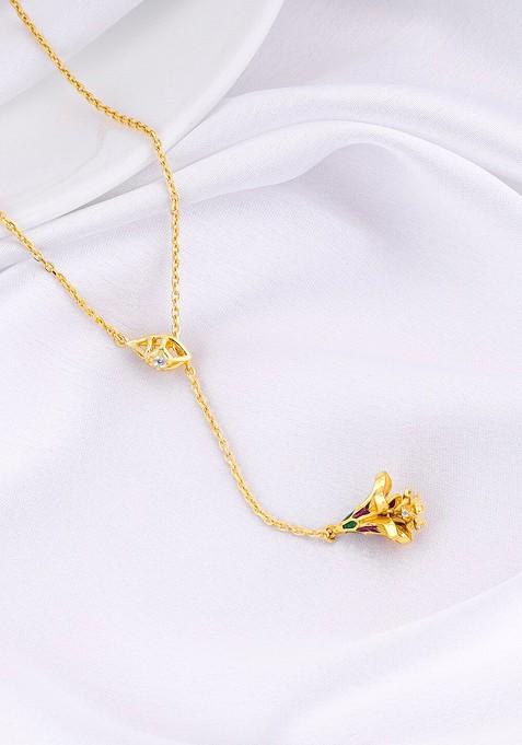 Indya X Giva Gold Plated Necklace