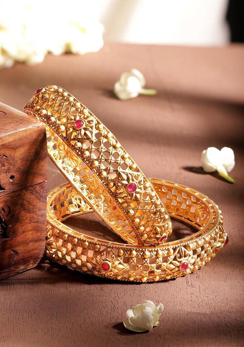 Gram Gold Kangan Kalyan Jewellers Designs Bangles Gold Bangles