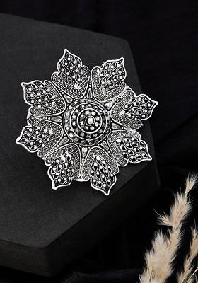 Silver Plated Adjustable Finger Ring