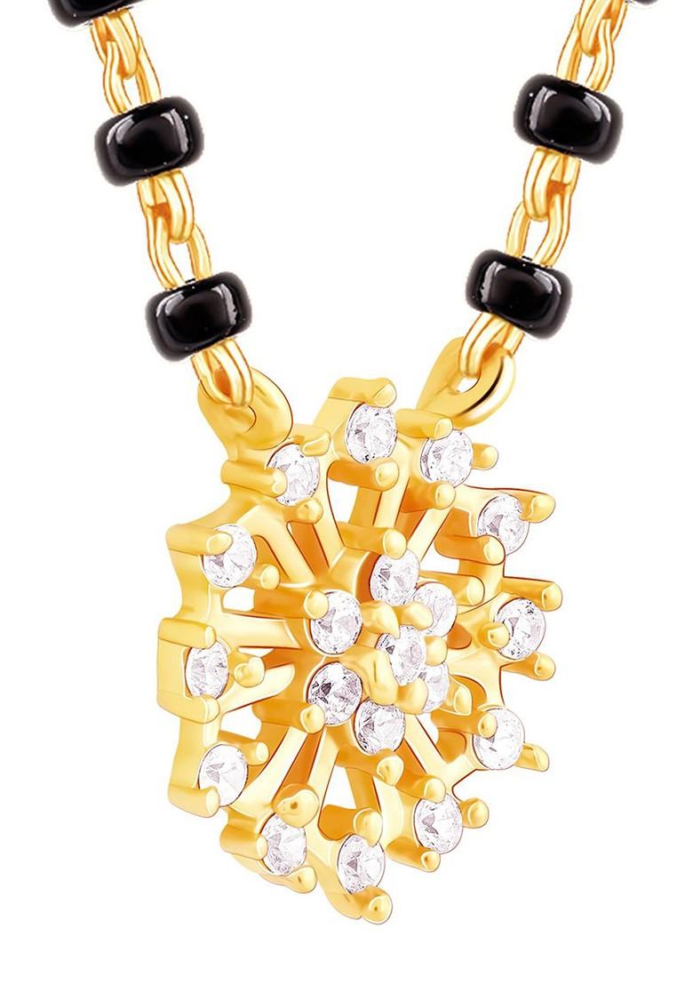 Indya X Giva 925 Sterling Silver Gold Plated Mangalsutra