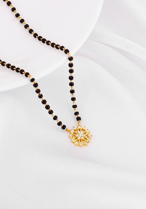 Indya X Giva 925 Sterling Silver Gold Plated Mangalsutra