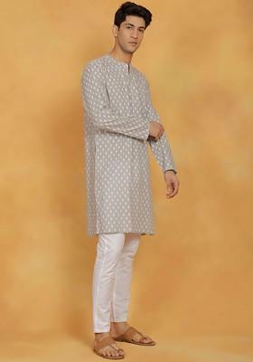 Ethnic Motifs Printed Regular Kurta With Pyjamas