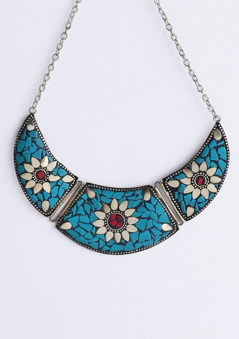 Gold Plated Brass Necklace