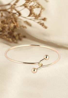 Women Brass Gold Plated Kada Bracelet