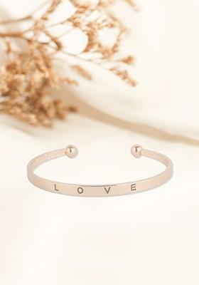 Women Brass Gold Plated Cuff Bracelet