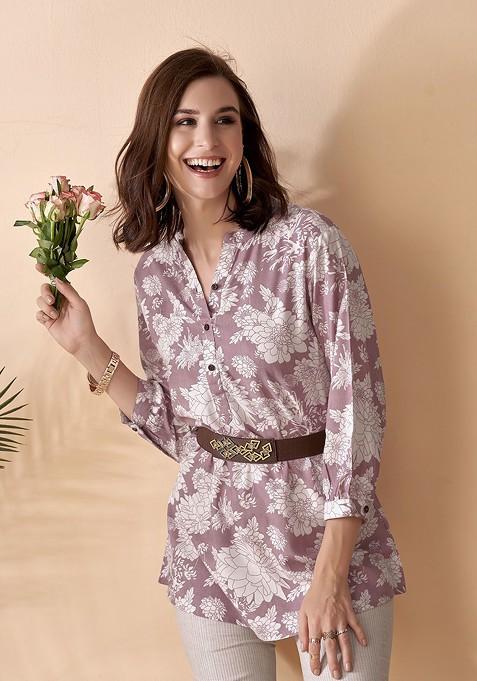 Floral Printed Kurti