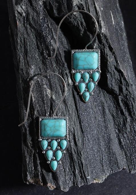 Contemporary Drop Earrings