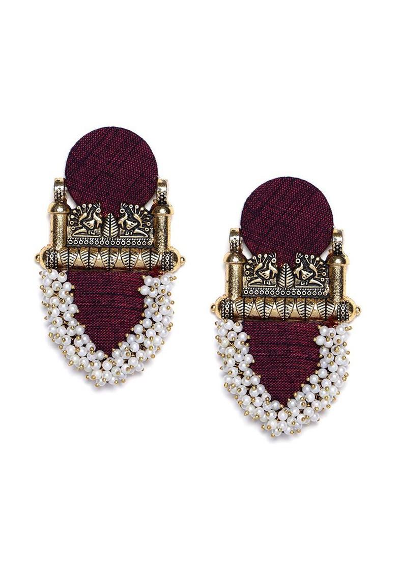 Contemporary Half Hoop Earrings