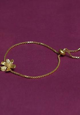 Gold Plated Link Bracelet