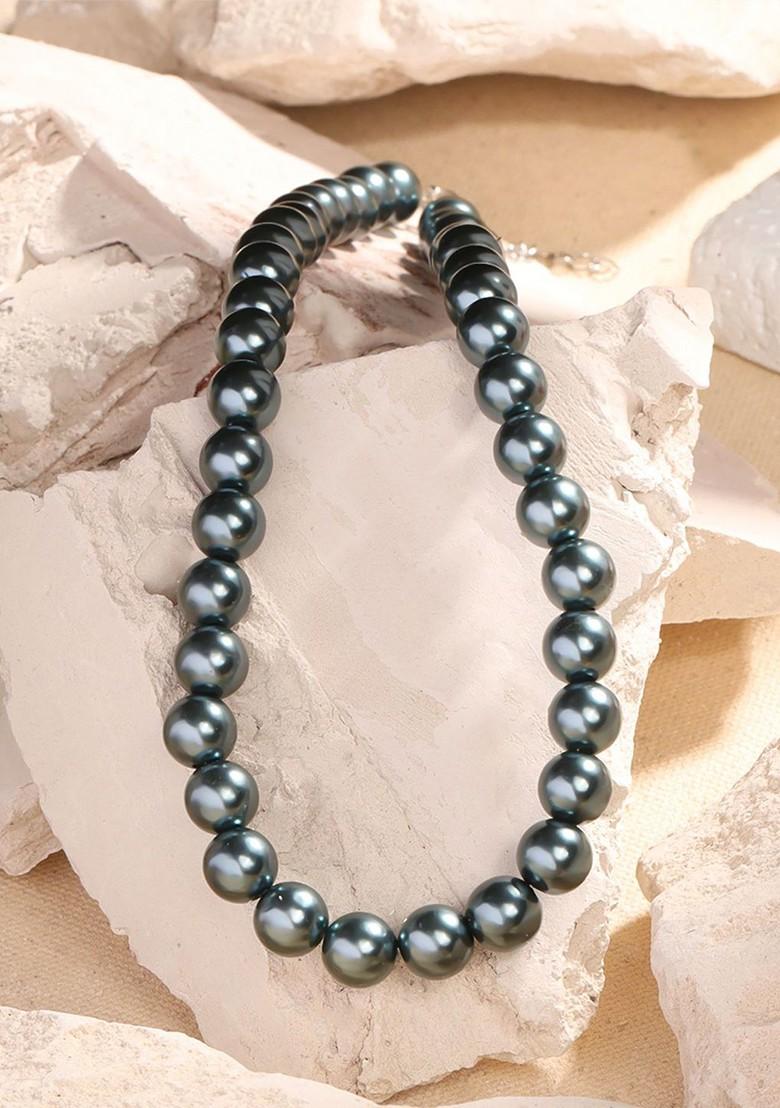 Buy Women Pearls Beaded Statement Necklace 30705426 Necklace