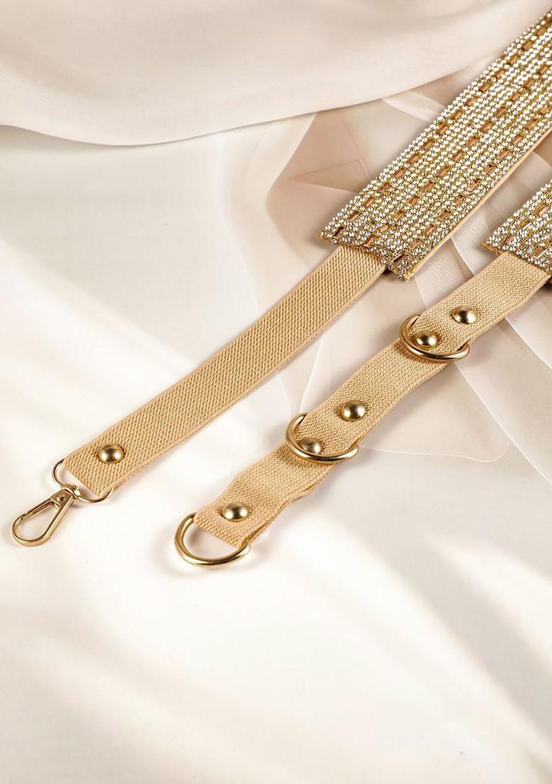 golden belt for saree