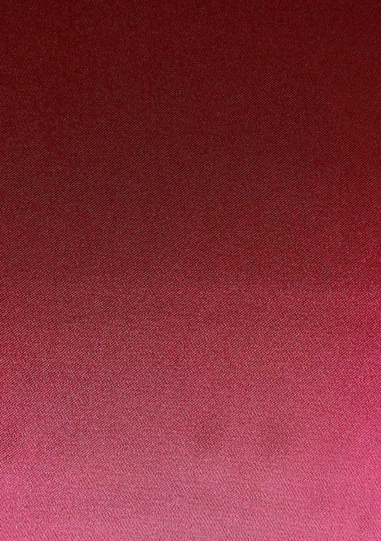 Girls Maroon Solid Tissue Fusion Set - Indya