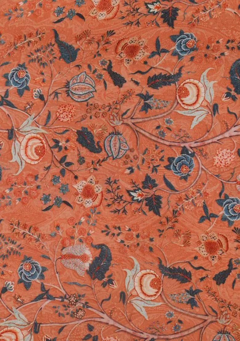 Girls Brown Printed Crepe Sharara Set - Indya