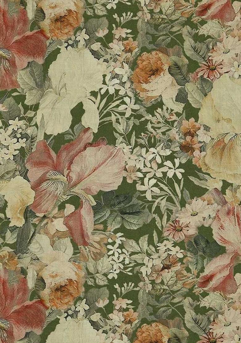 Girls Multicolor Printed Cotton Dress - Indya