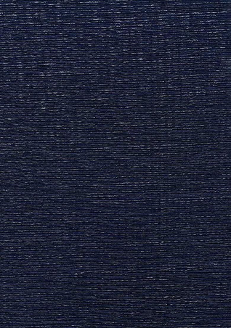 Girls Blue Sequin Work Pleated Knitted Fusion Set - Indya