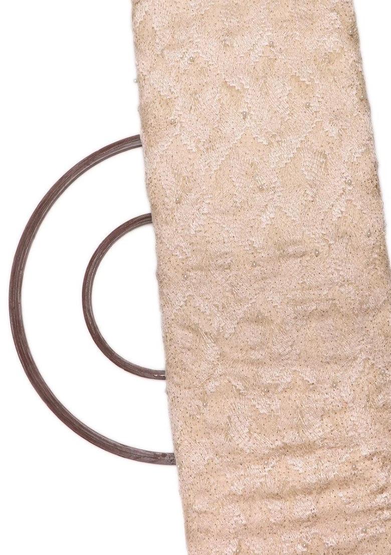 Girls White Embroidered Net Sharara Set - Indya