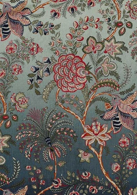 Girls Multi Color Floral Print Viscose Lehenga Set