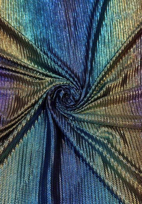 Multi Color Satin Embroidered Lehenga Set For Girls