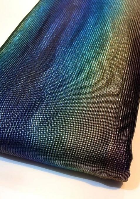 Multi Color Satin Embroidered Lehenga Set For Girls