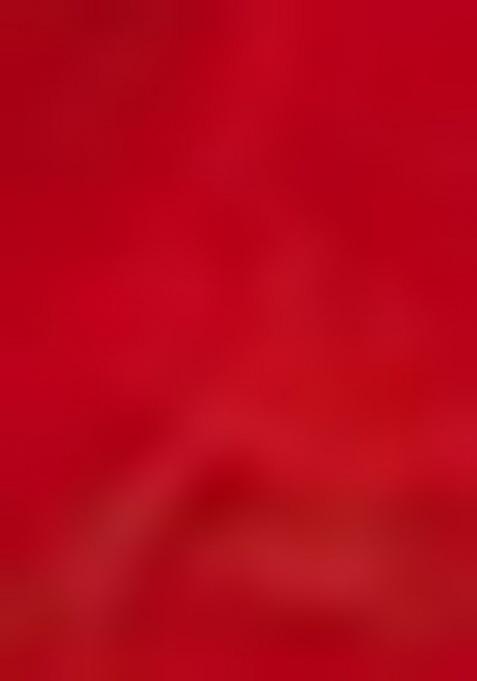 Red Satin Floral Print Lehenga Set For Girls