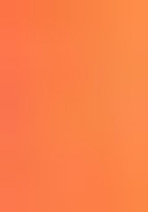 Orange Floral Print Lehenga Set For Girls