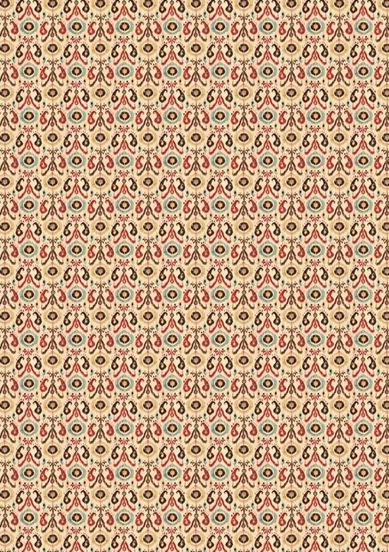 Girls Beige Floral Print Chiffon Fusion Set - Indya