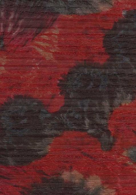 Girls Multicolor Abstract Print Pleated Lurex Fusion Set