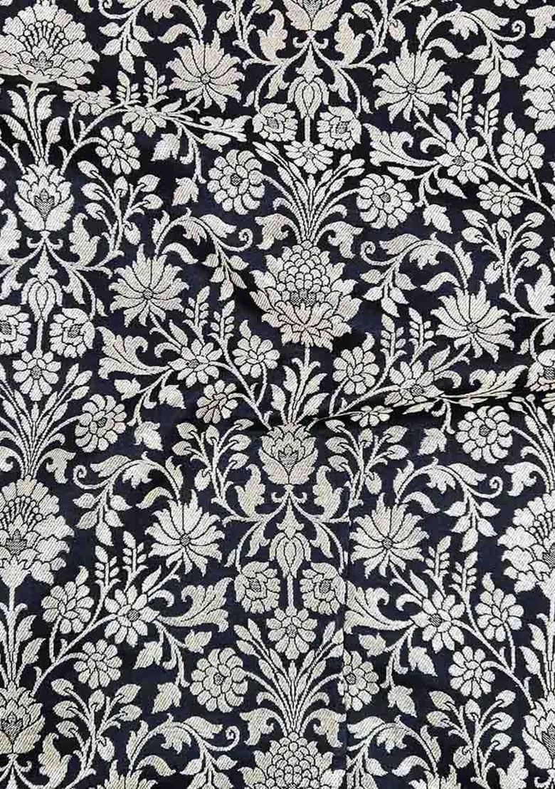 Girls Blue Embroidered Georgette Fusion Set - Indya