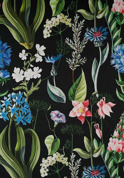 Girls Multicolor Floral Print Satin Lehenga Set