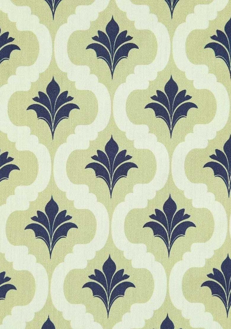 Girls Rust Abstract Print Cotton Dress - Indya