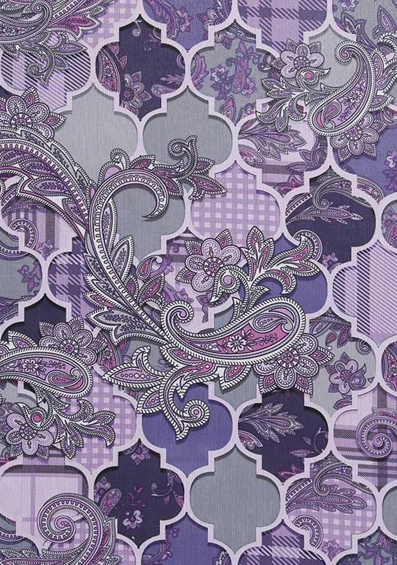 Girls Multicolor Abstract Print Chiffon Fusion Set - Indya