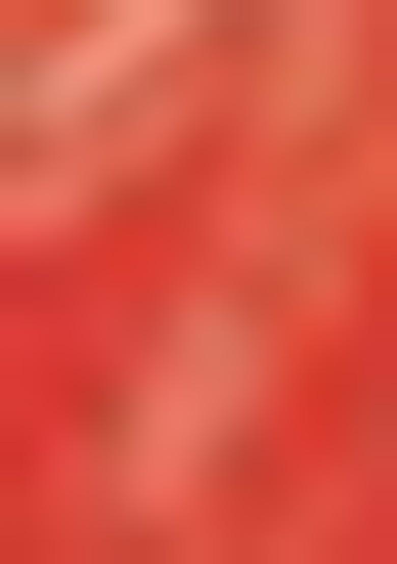 Girls Peach Floral Print Crepe Fusion Set - Indya