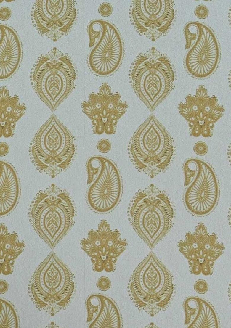 Girls White Abstract Print Chiffon Kurta Set - Indya