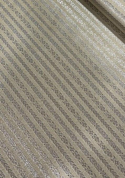 Girls Gold Brocade Dress