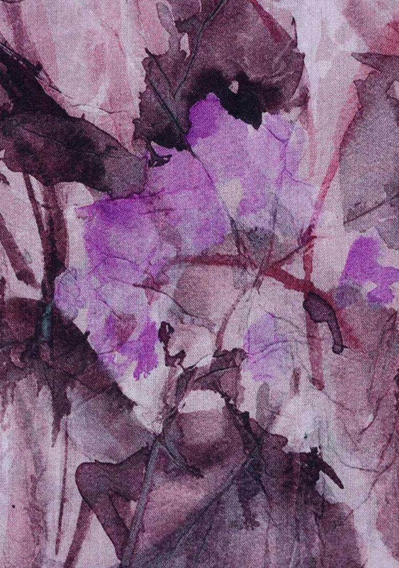 Girls Pink Cotton Floral Printed Dress