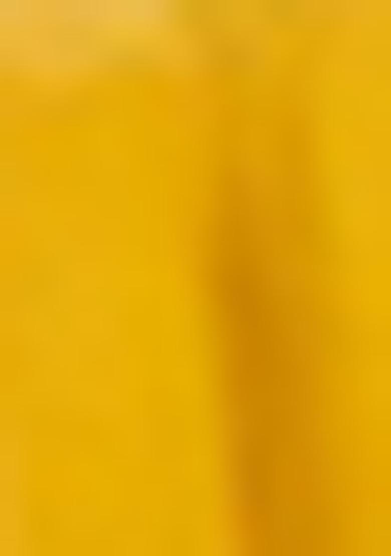 Girls Yellow Chiffon Floral Printed Fusion Set