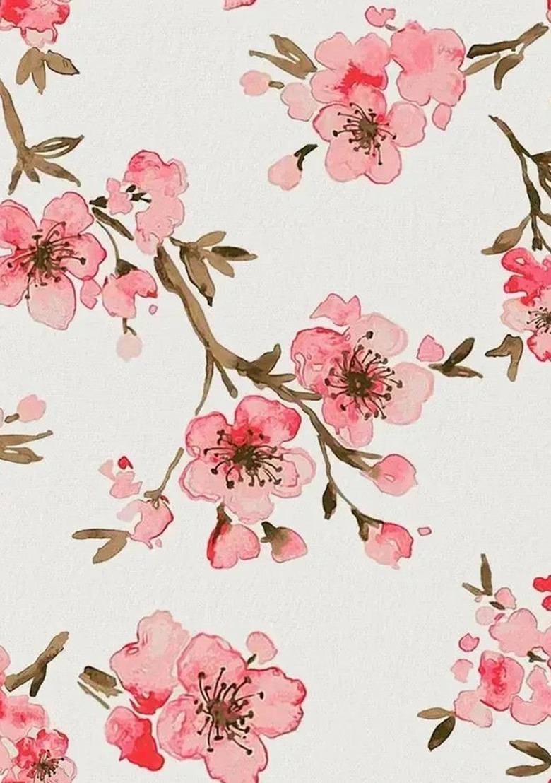 Girls White Satin Floral Printed Kurta Set - Indya