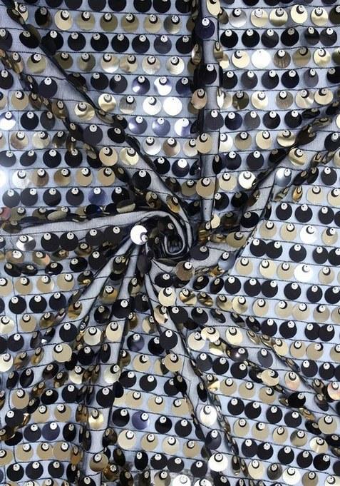 Girls Lilac Sequin Blouse Georgette Lehenga Set