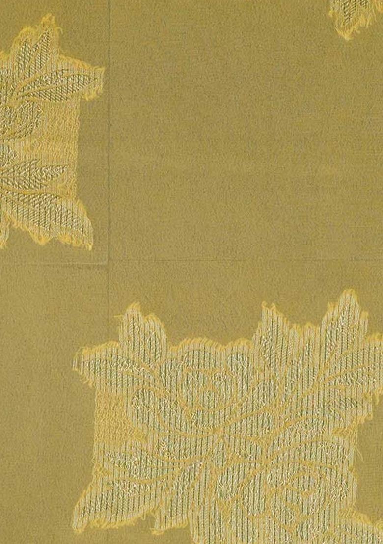 Girls Yellow Georgette Textured Dress - Indya