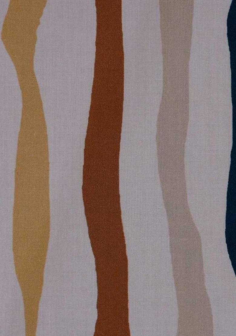 Girls Multicolor Poplin Abstract Printed Co-Ord Set - Indya