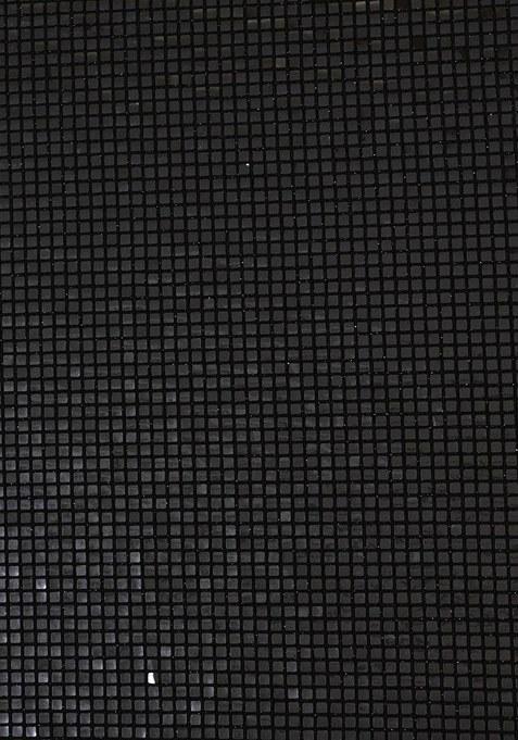 Girls Black Embellished Georgette Fusion Set