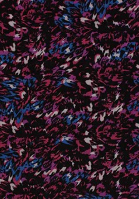 Girls Multicolor Abstract Print Georgette Anarkali Set