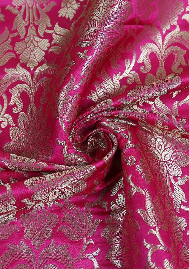 Girls Pink Georgette Lehenga Set