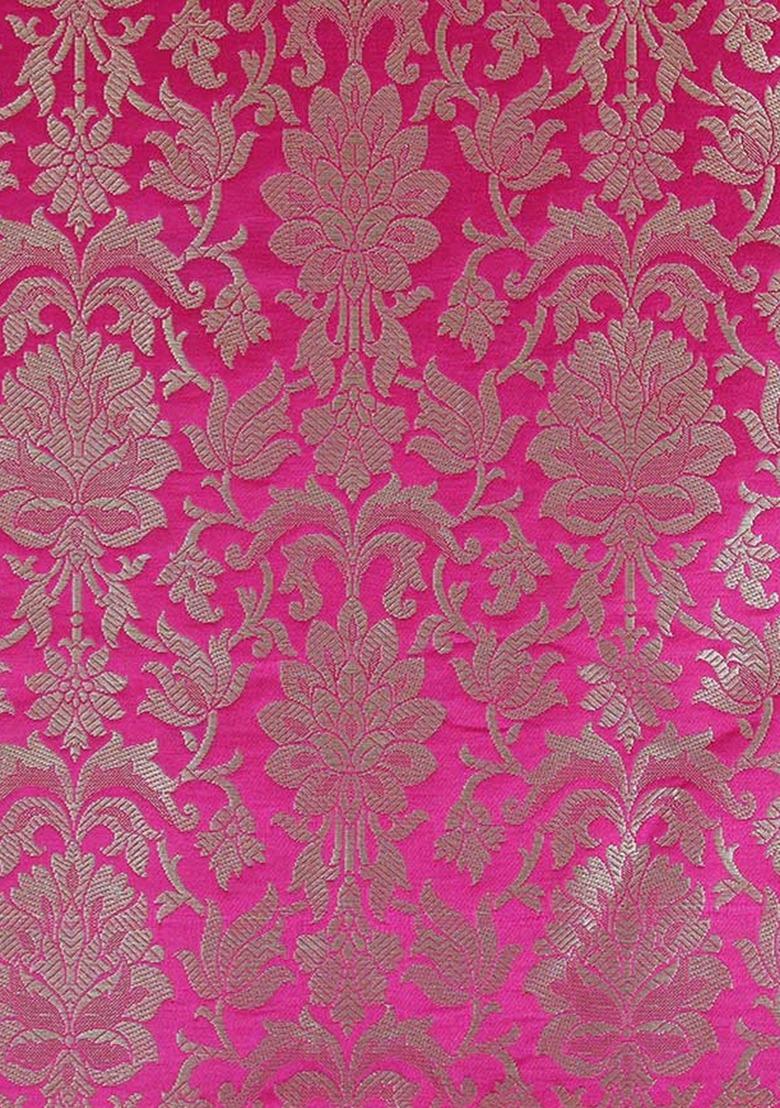 Girls Pink Georgette Lehenga Set