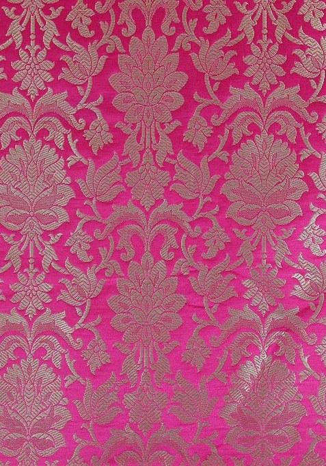 Girls Pink Georgette Lehenga Set