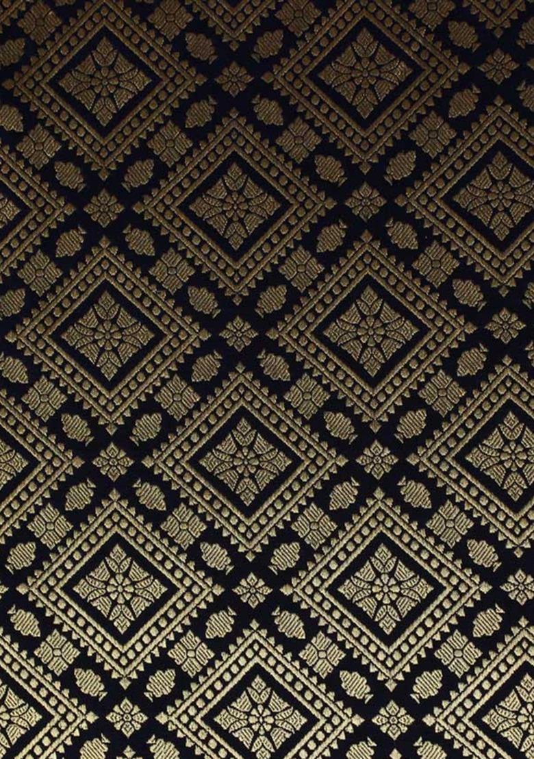 Girls Golden Brocade Dress