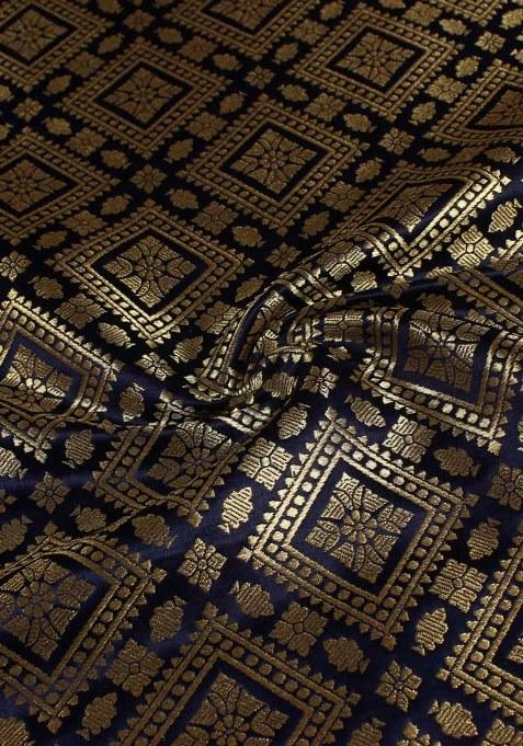 Girls Golden Brocade Dress