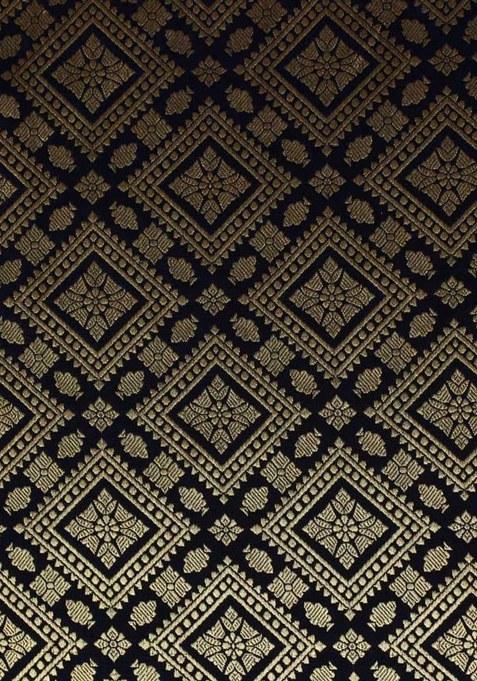 Girls Golden Brocade Dress